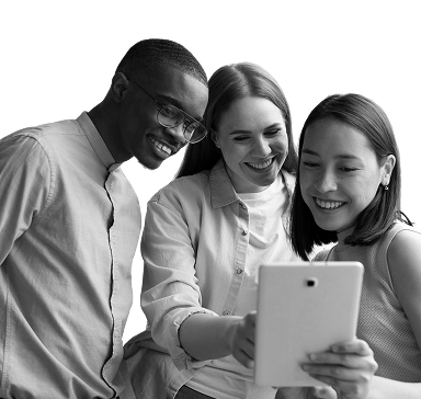 Woman learning WordPress